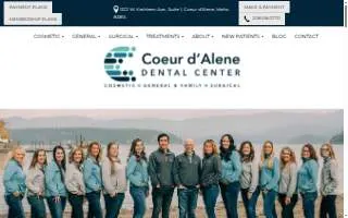 Coeur d'Alene Dental Center website