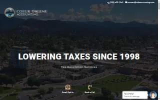 Coeur d'Alene Tax Resolution website