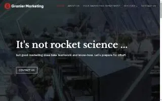 Granier Marketing website
