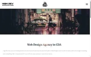 High Rev Applications website