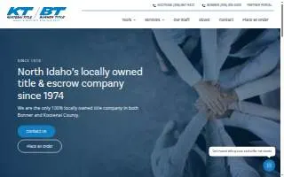 Kootenai Title Company website