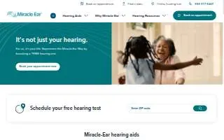 Miracle-Ear Hearing Aid Center of Coeur d'Alene website