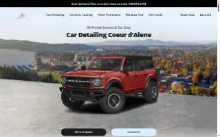 Rocketman Detailing website