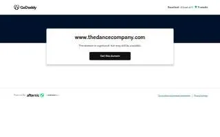 The Dance Company of Coeur d'Alene website