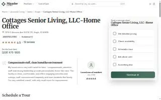 Cottages Senior Living, LLC-Home Office website