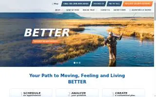 Eagle Physical Therapy website