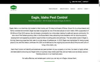 HEMI Pest Control website