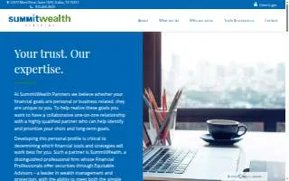 Summit Wealth & Retirement Partners of Eagle website