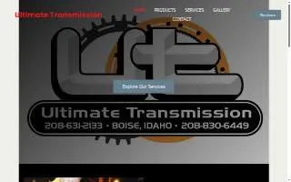 Ultimate Transmission of Eagle website