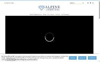 Alpine Jewelers website