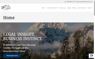 Beard St Clair Gaffney Attorneys website
