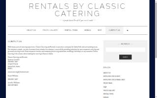 Classic Catering And Rentals
