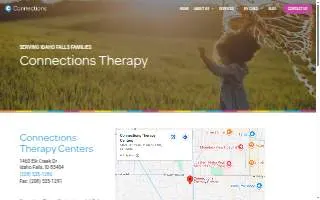 Connections Therapy Centers of Idaho Falls website