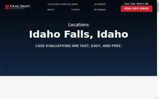 Craig Swapp & Associates of Idaho Falls website