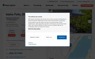 HearingLife of Idaho Falls website