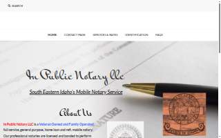 In Public Notary LLC Mobile Notary