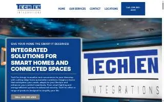 TechTen Integrations website