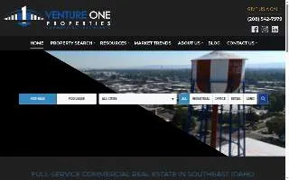 Venture One Properties website