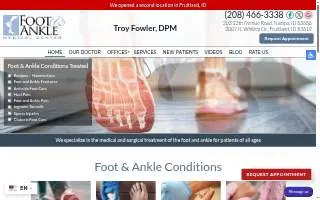 Foot & Ankle Medical Center of Kuna website