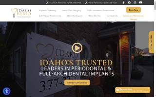 Idaho Perio Center for Dental Implants and Laser Periodontal Therapy.