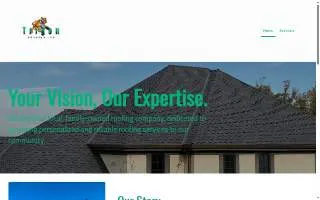 Trigon Roofing website