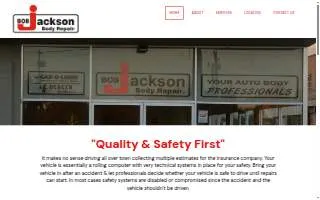 Bob Jackson Body Repair LLC website