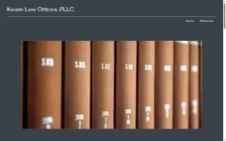 Kwate Law Offices PLLC website