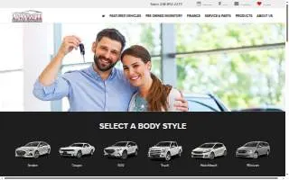 University Auto Sales of Lewiston website