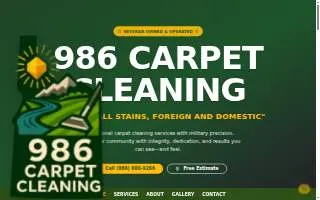 986 Carpet Cleaning and Repair LLC website
