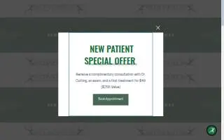 Active Chiropractic Meridian website