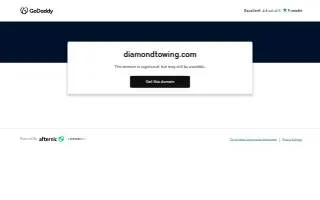 Diamond S Towing of Meridian website