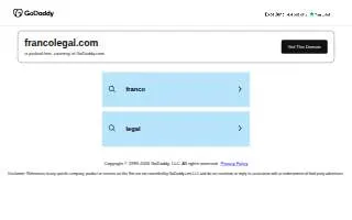 Franco Legal, PLLC of Meridian website