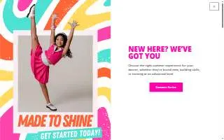 Impact Dance Center website