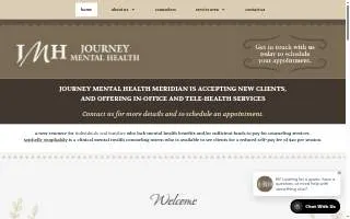 Journey Mental Health website