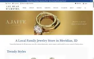 Lee Read Diamonds website