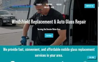 Lucid Auto Glass website