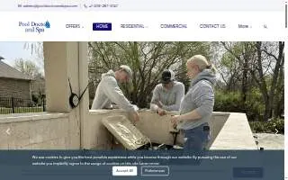 Pool DoctoRx and Spa of Meridian website