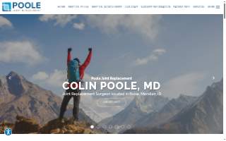 Poole Joint Replacement: Colin Poole, MD