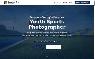 Shooting Trio Photography website