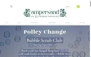 Ampersand Oil & Vinegar Tap House website