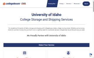 Collegeboxes at U-Haul Storage of Moscow