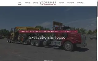 Germer Construction, Inc. website