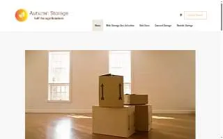 Autumn Storage website