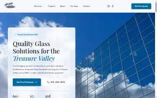 Asqueta Glass website