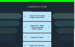 Carpet 911 - Nampa & Boise Carpet Cleaning & Repair