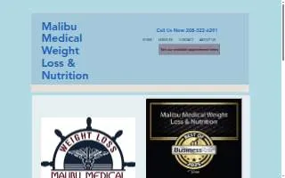 Malibu Medical Weight Loss & Nutrition of Nampa website