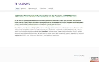SC Solutions LLC website