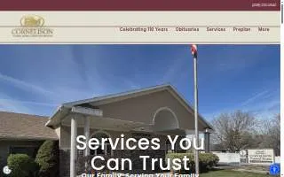 Cornelison Funeral Home & Cremation Services website