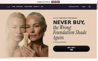 Luxe Lab website