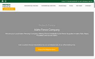 Protech Fence Company Pocatello